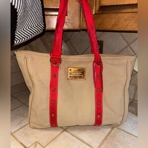 Louis Vuitton Antigua Cabas Tote Bag PRE OWNED